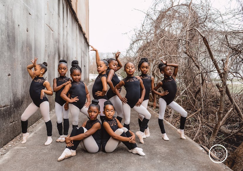 The young ballerinas are inspired by Misty Copeland, the first African American principal dancer at ...