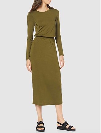 find. Women's Elastic Waist Jersey Maxi Dress
