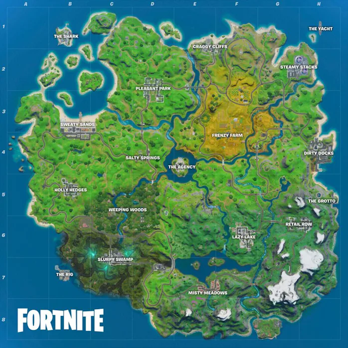 'Fortnite' Chapter 2, Season 2 map changes: All 5 new locations to loot