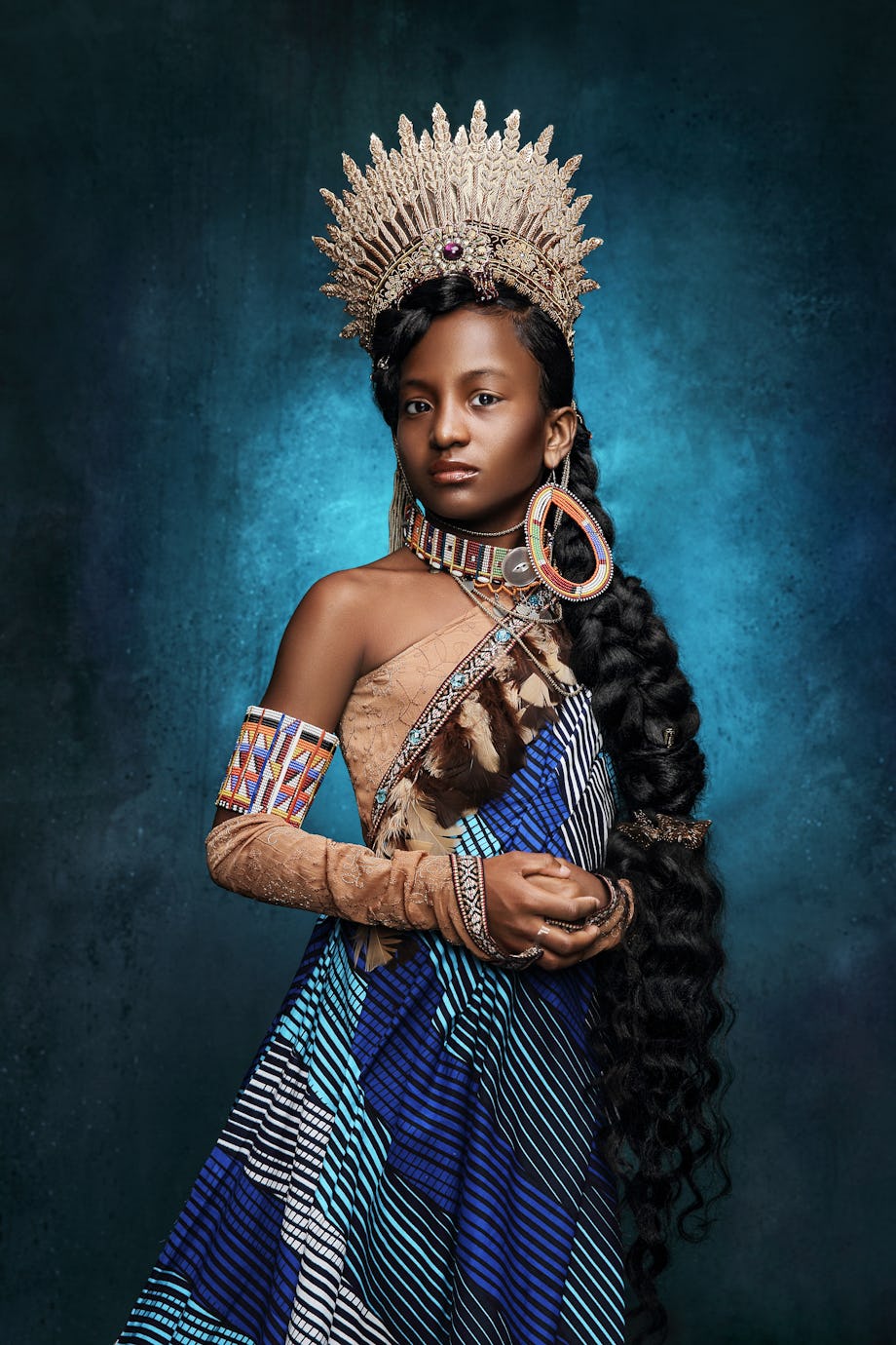 Stunning African American Princess Photo Series Celebrates Black Girl Magic 