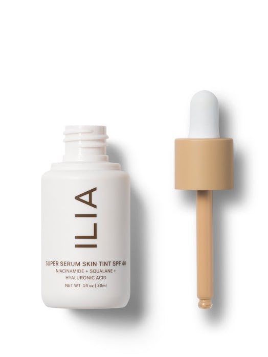 ILIA's new Super Serum Skin Tint SPF 40 in packaging.