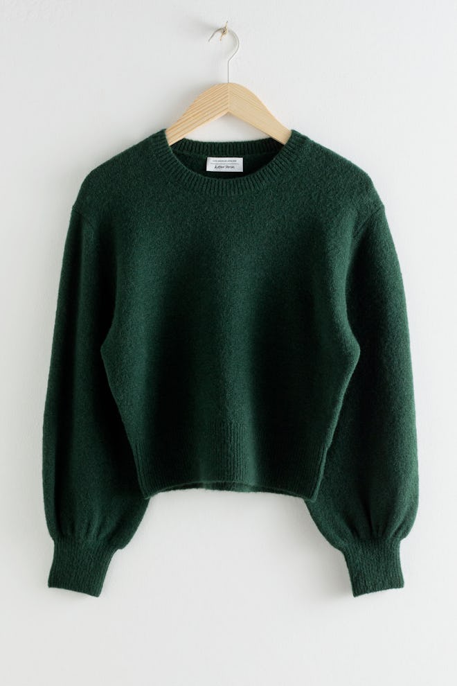 & Other Stories Cropped Sweater 