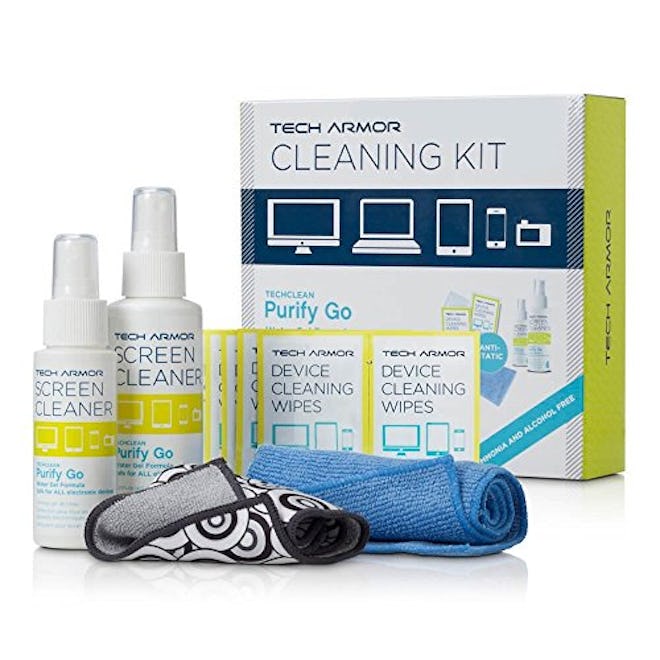 Tech Armor Pro Cleaning Kit With ExtraMove Formula and Cleansing Wipes