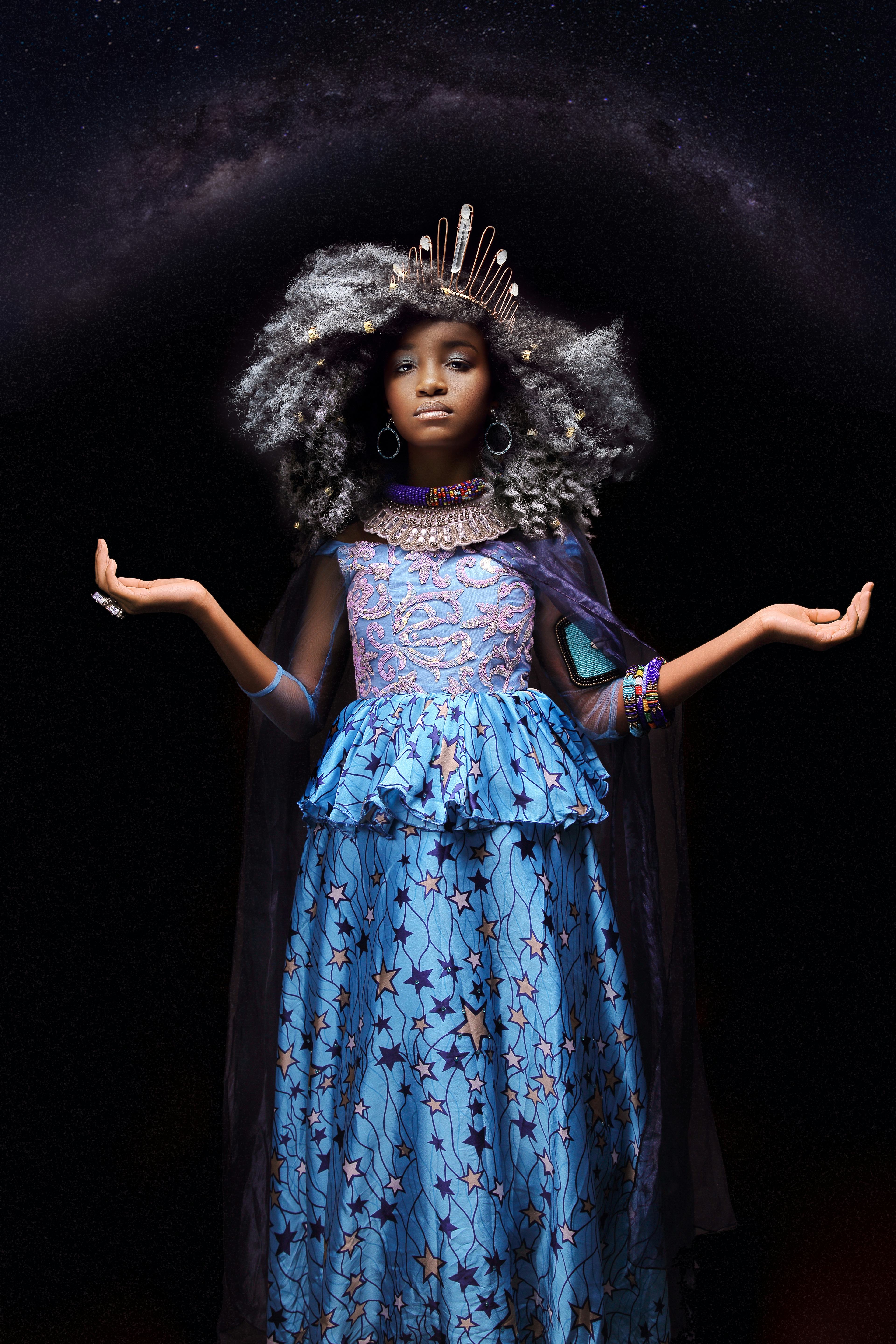 Stunning AfricanAmerican Princess Photo Series Celebrates Black Girl Magic