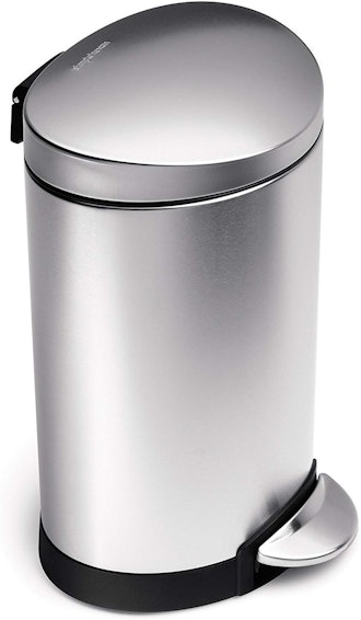 simplehuman Brushed Stainless Steel Trash Can