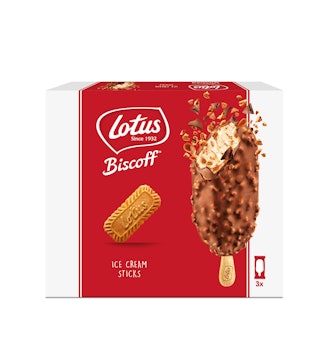 Lotus Biscoff Ice Cream Sticks