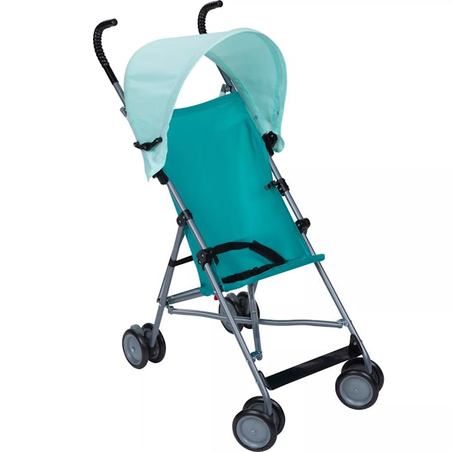 Cosco Umbrella Stroller with Canopy in Teal