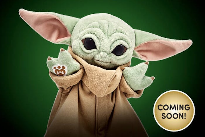 Build-A-Bear Baby Yoda is coming soon.