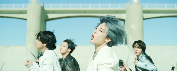 BTS' "ON" music video screenshot from YouTube.
