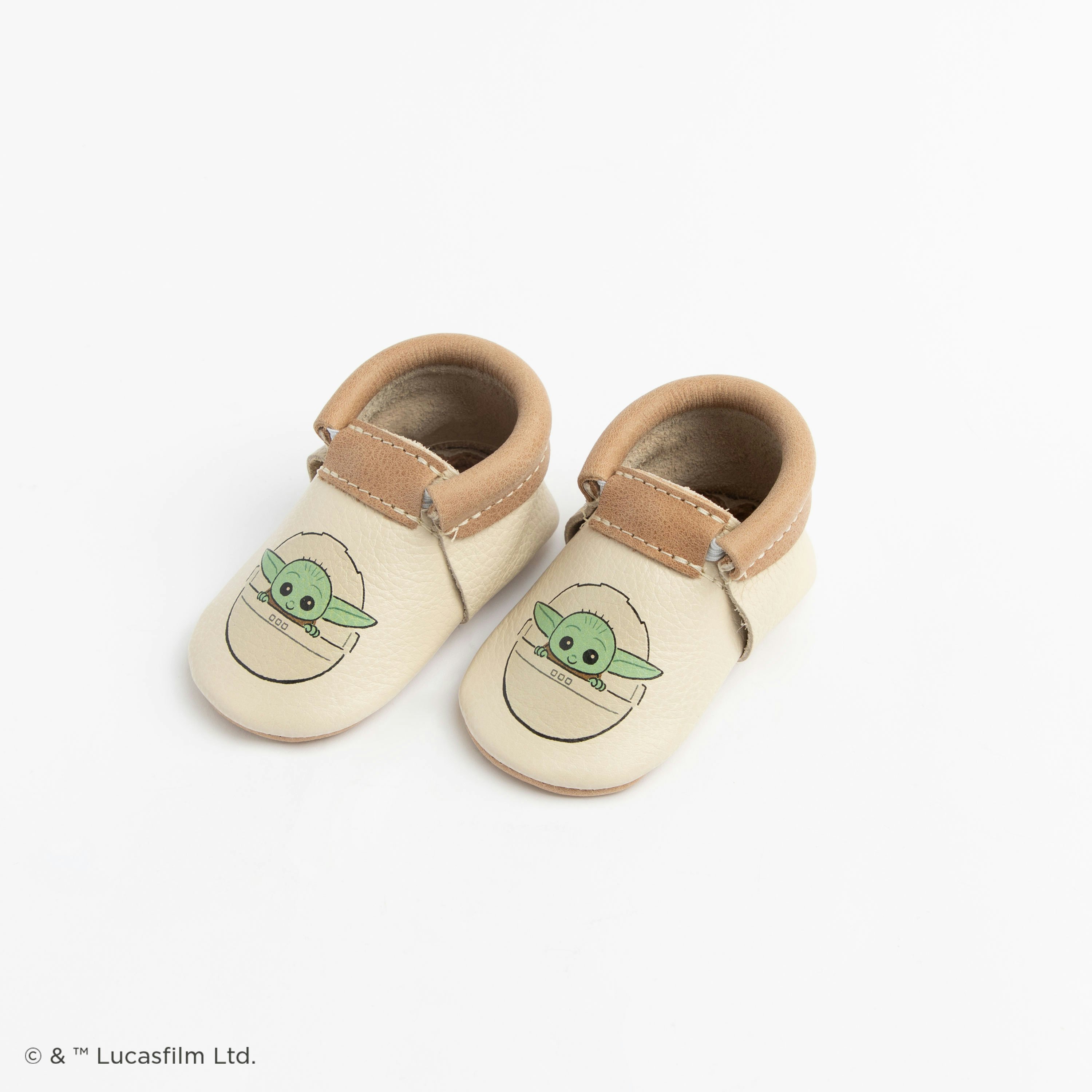 Freshly Picked Baby Yoda Moccasins Are 