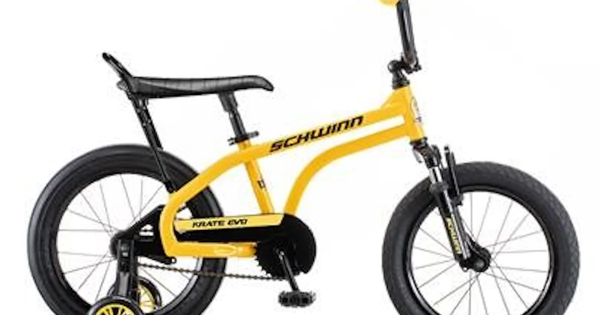 schwinn krate evo 16 kids' bicycle Elise 16" Bike with Training Wheels a seat handle for extra guidance The Schwinn Krate EVO Is