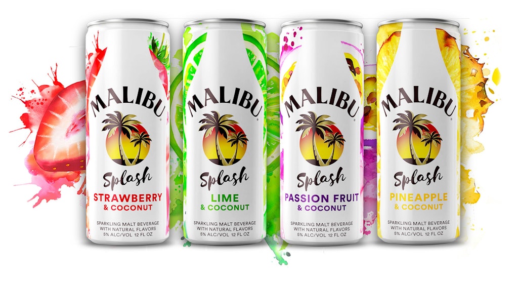 Here's Where To Buy Malibu Splash Canned Cocktails For A Taste Of Summer