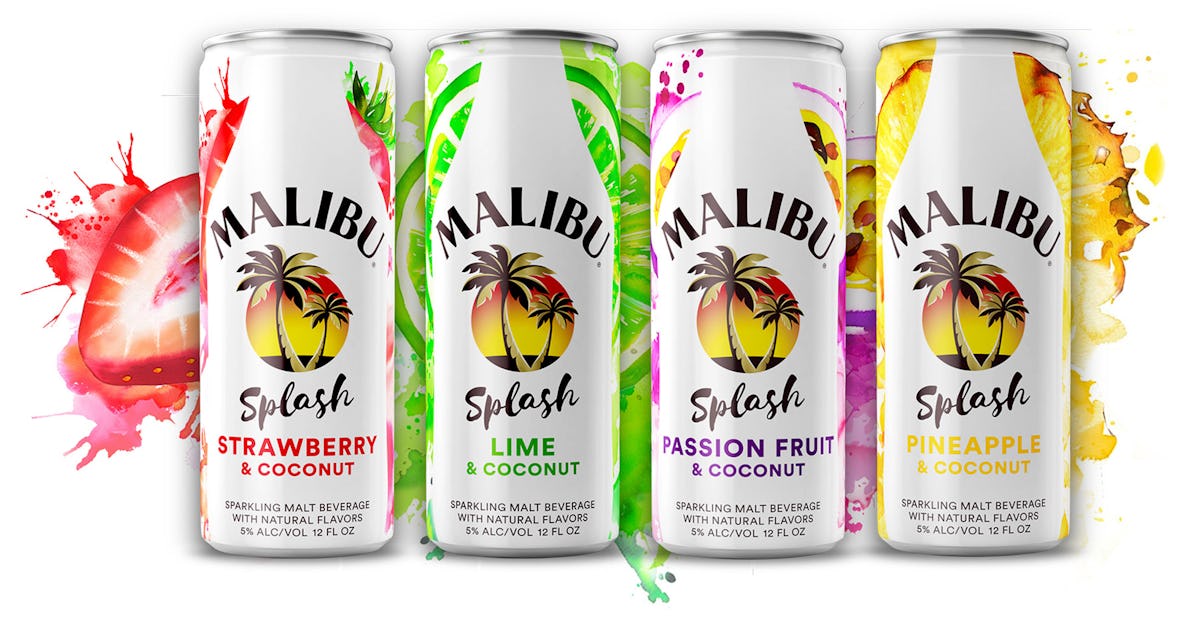 Here's Where To Buy Malibu Splash Canned Cocktails For A Taste Of Summer