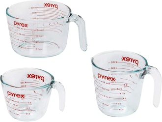 Pyrex Measuring Cups, 3-Piece Set