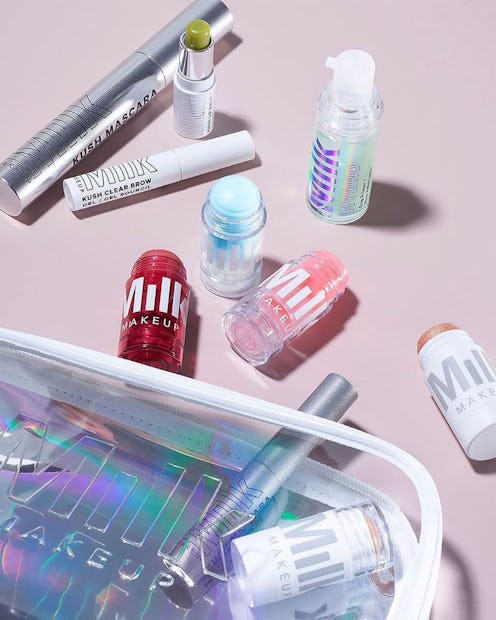 Milk Makeup's new KUSH Lip Scrub comes in a convenient twist tube