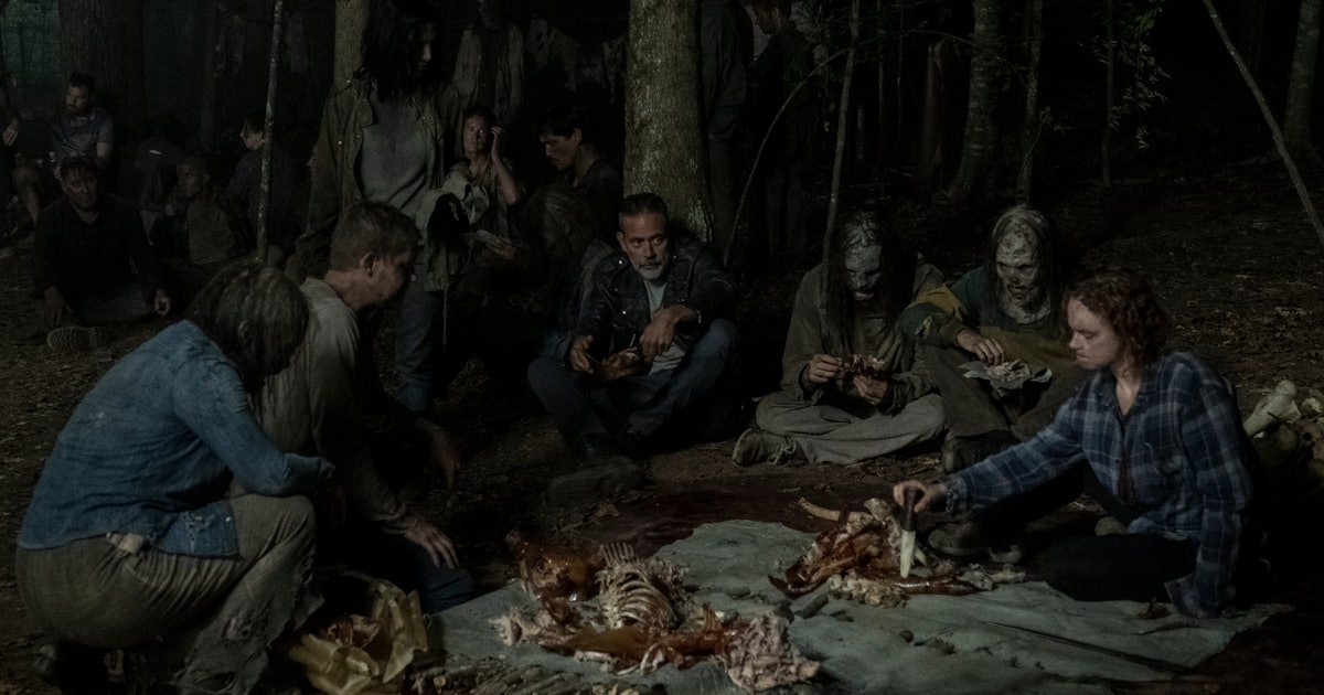 The Walking Dead: Jeffrey Dean Morgans wife reacts to 