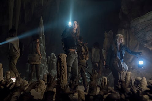 Nadia Hilker as Magna, Angel Theory as Kelly, Melissa McBride as Carol Peletier, Lauren Ridloff as C...