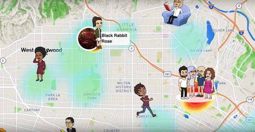 You can use Snap Map to see what your friends are up to or where you want to go next. 