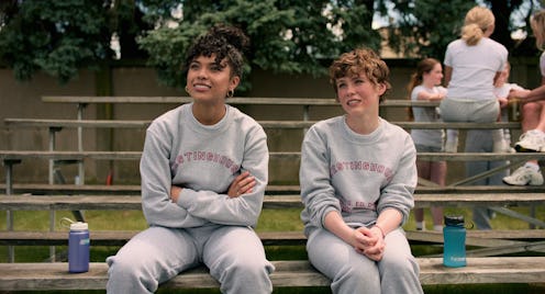 Sofia Bryant and Sophia Lillis in 'I Am Not Okay With This'