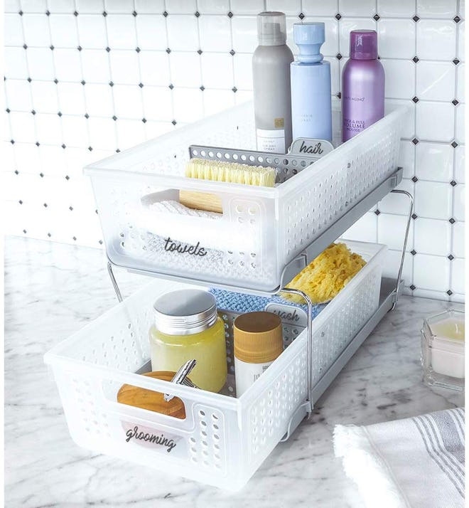 madesmart 2-Tier Organizer with Dividers