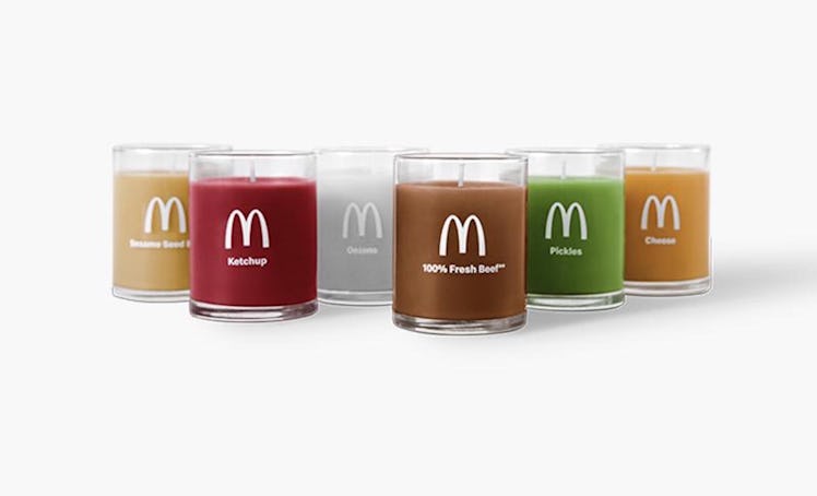 McDonald’s is selling Quarter Pounder Candles on the Golden Arches Unlimited online store.