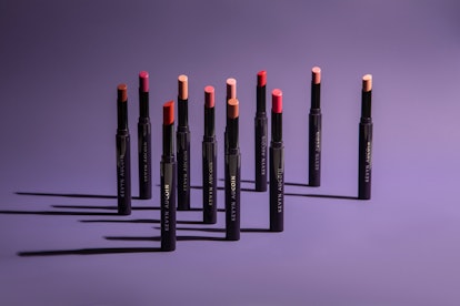 Multiple shades of Kevyn Aucoin's Unforgettable Lipstick.