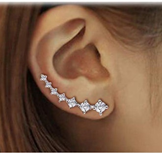Elensan Crystals Climber Earring