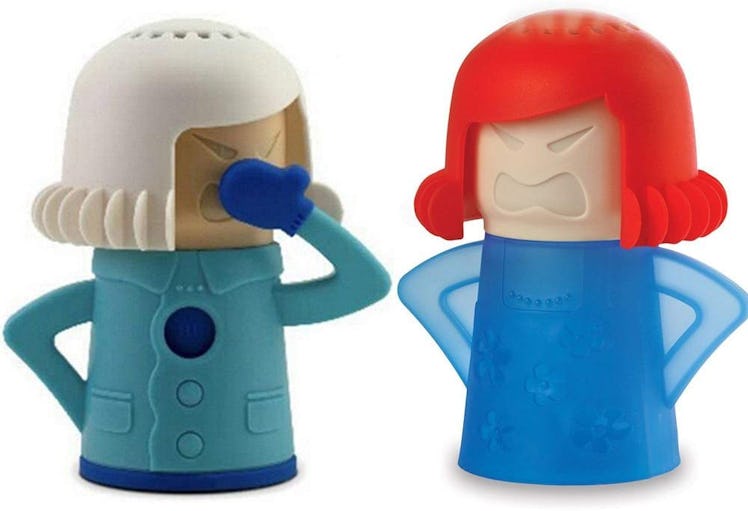 Keledz Microwave Cleaner Angry Mom with Fridge Odor Absorber Cool Mom (2-Pack)