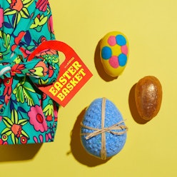 Lush's new Easter collection is vegan, self-preserving, low-waste, and adorable