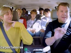 BTS appear in an episode of Carpool Karaoke with James Corden.