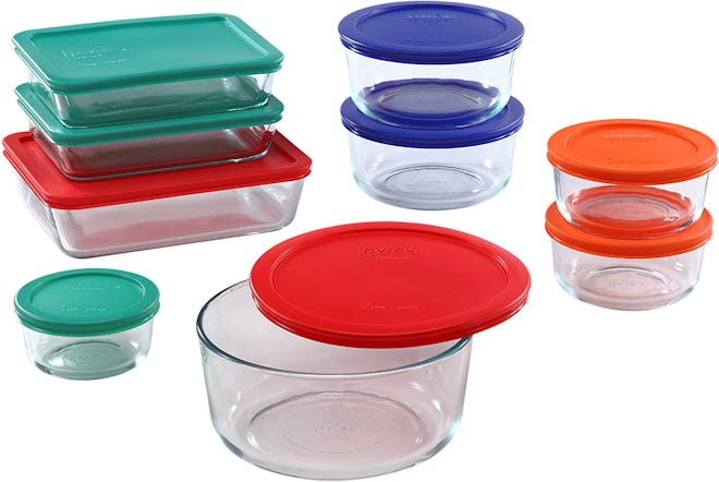 Pyrex Meal Prep Containers (18 Pieces)