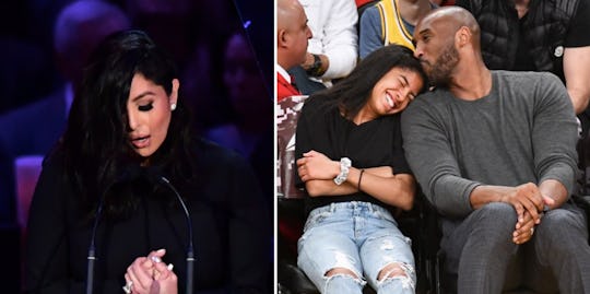 Vanessa Bryant's speech about Kobe and Gigi's close bond  was so heartbreaking.