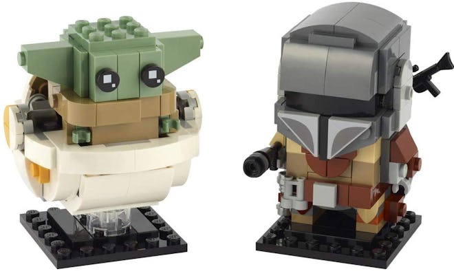 LEGO BrickHeadz Baby Yoda and The Mandalorian