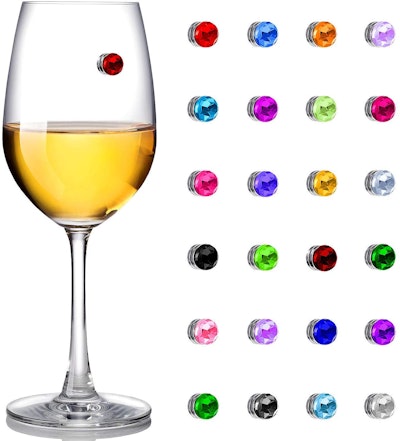 Maitys Crystal Magnetic Drink Markers (Set Of 24)