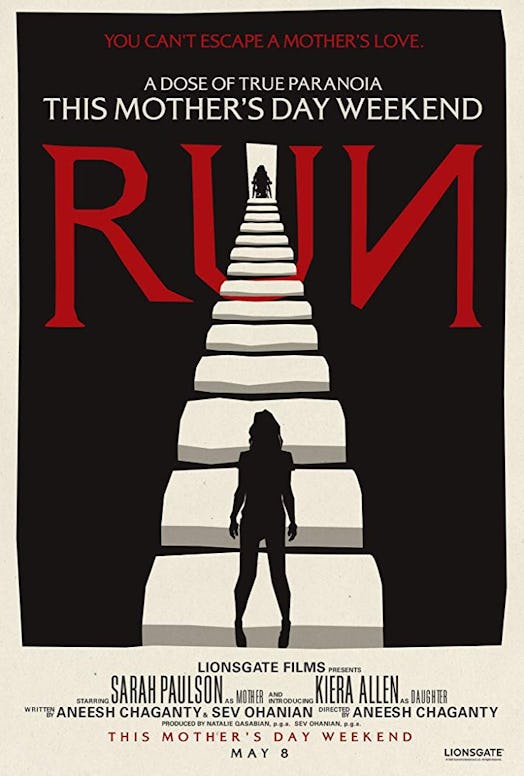 Run poster Sarah Paulson illustrated