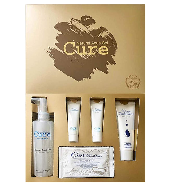 Cure Beauty Set | Contains: Natural Aqua Gel Cure, Cure Aqua Gel, Cure Water Treatment & Cure Bath T...