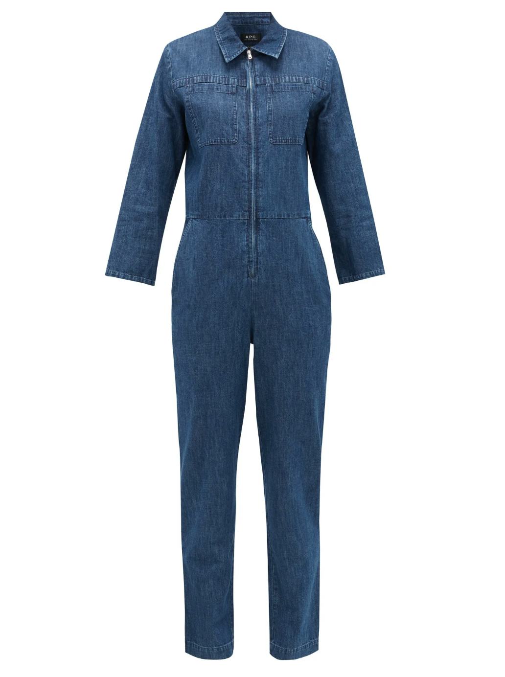 jeans frock suit