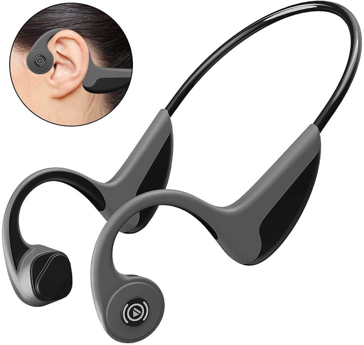 VJJB Bone Conduction Bluetooth Headphones