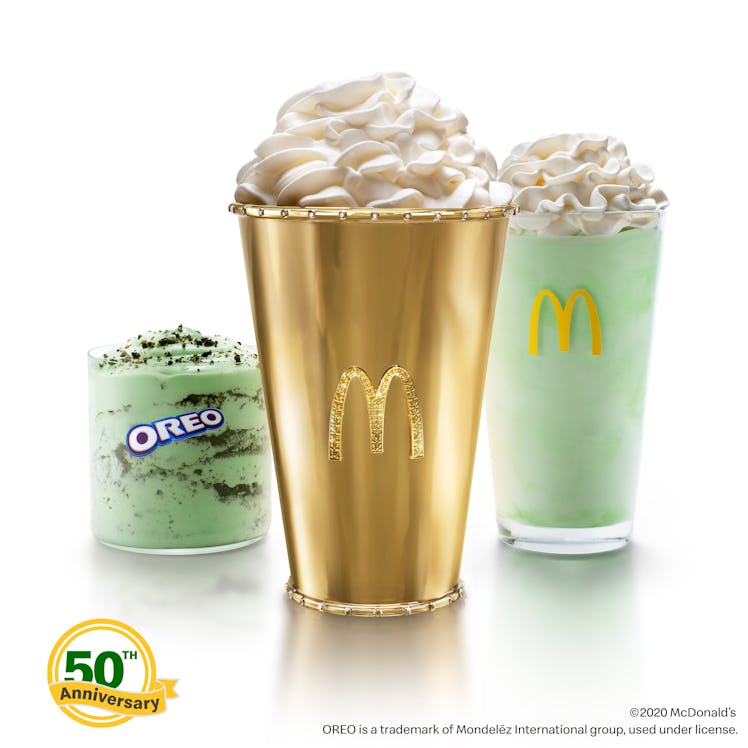  Here's how to win a Golden Shamrock Shake from McDonald's for a St. Patrick's Day celebration. 