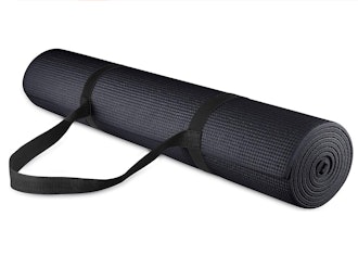 BalanceFrom GoYoga Yoga Mat with Carrying Strap