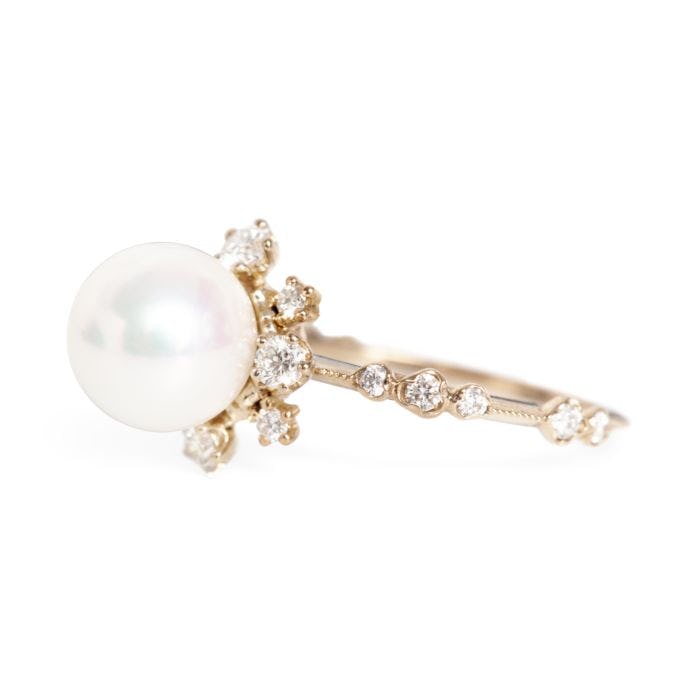 Winter Pearl Ring