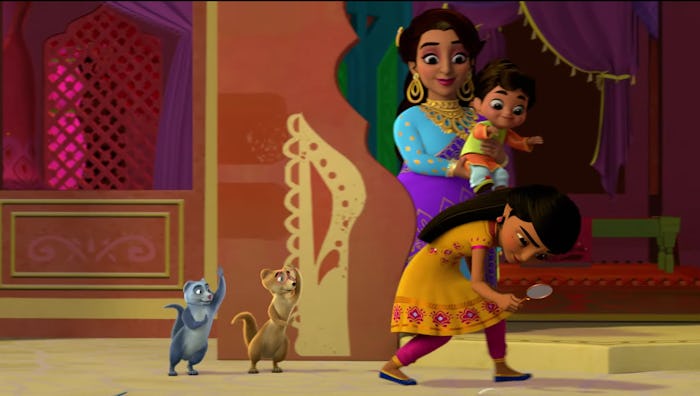 Disney Junior gave Romper the first look at "Mira, Royal Detective," a new show centered around a br...