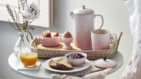 Le Creuset's Shell Pink collection will add a romantic touch to your kitchenware 