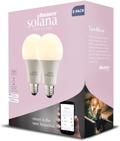 Bulbrite Solana Smart LED Lights (2-Pack)