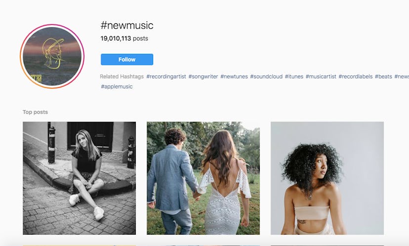 #NewMusic has more than 19 million posts. 