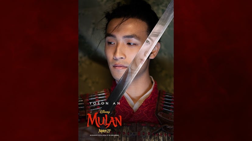 Yoson An in 'Mulan'