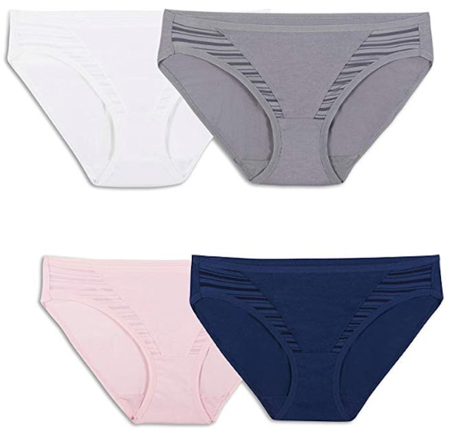 Fruit of the Loom Moisture-Wicking Coolblend Panties (4-Pack)