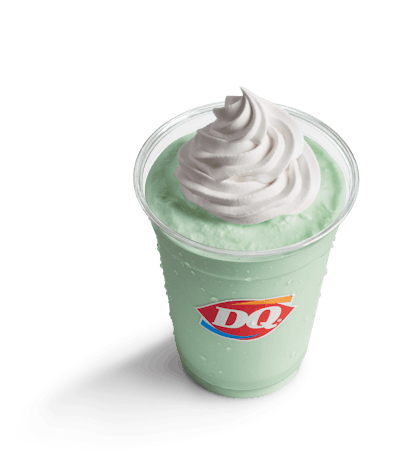 Dairy Queen's St. Patrick's Day 2020 Blizzard will also be joined by a minty shake.