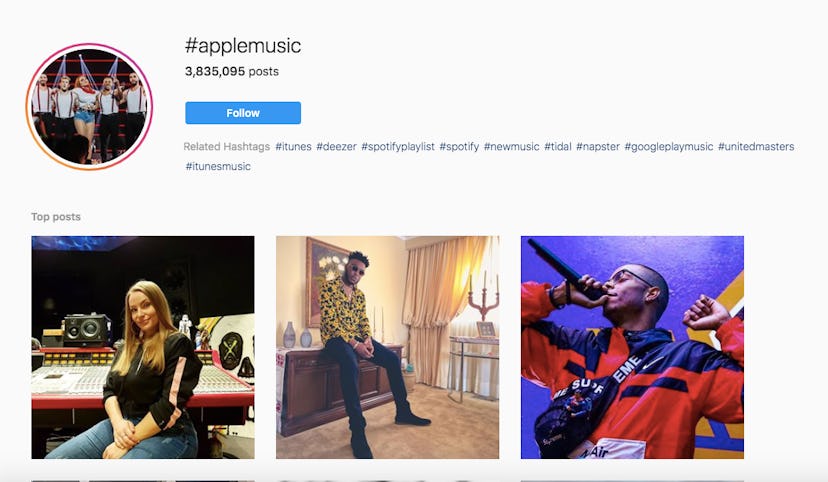 #AppleMusic can direct you to music available on Apple Music. 