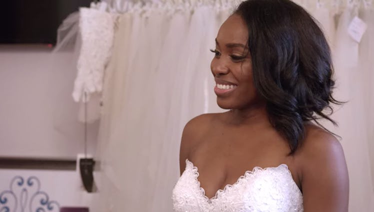 Lauren in her wedding dress on 'Love Is Blind'